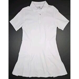 Sage Collective Women's White Athletic Tennis Dress Size Medium NWOT